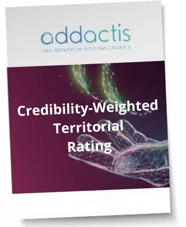 Credibility-Weighted Territorial Rating